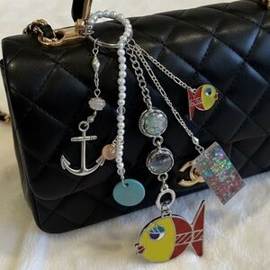 NEW LUXURY MYSTICAL FISH BAG CHARM KEYCHAIN COACH BIRKIN LV ACCESSORIE FOR HER